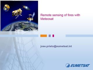 La teledetección remota de incendios forestales desde Meteosat