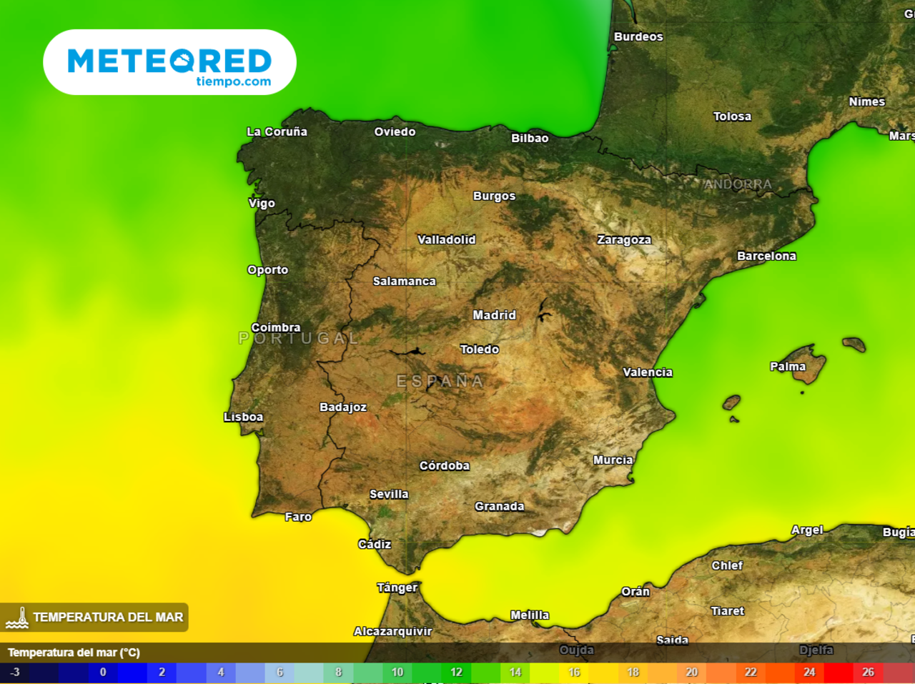 La temperatura del mar Mediterráneo acaba de tocar fondo, ¿por qué ahora?