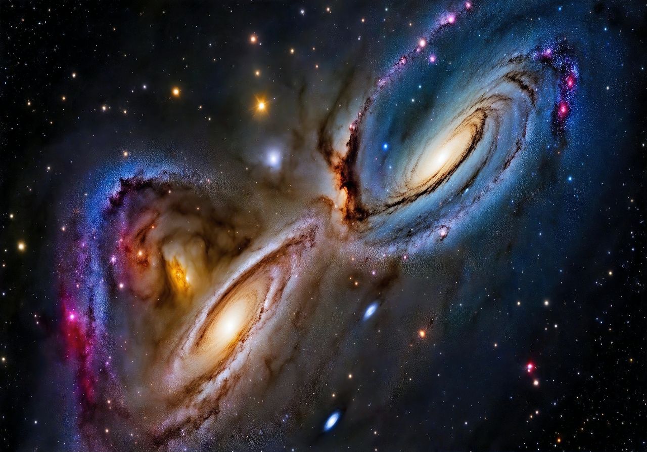 La probabilità che la galassia di Andromeda possa colpirci è stata rivista al ribasso. Sono 50 su 100 le possibilità di una collisione entro i prossimi 10 miliardi di anni.