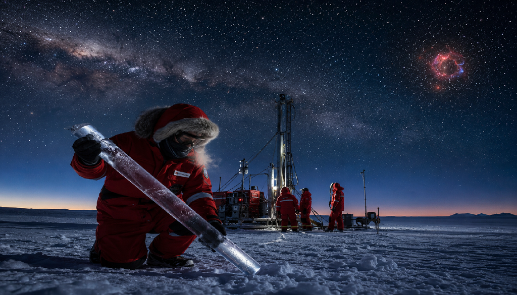 Antartide Il ghiacci dell'Antartide conservano memoria del clima terrestre passato ma anche dell'ambiente circumstellare in cui il Sole si è trovato a passare nelle ultime decine di migliaia di anni.