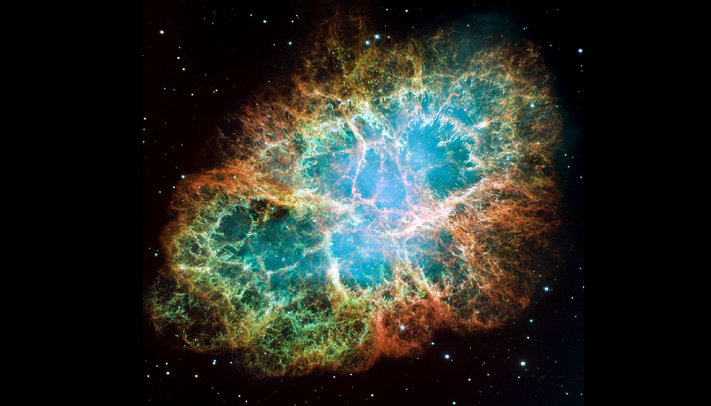 Supernova Durante le esplosioni di supernova viene prodotto in abbondanza il ferro-60 che poi viene disperso nell spazio arricchendo il mezzo interstellare. Nella foto la Nebulosa del Grachio. Credit: NASA, ESA, J. Hester and A. Loll (Arizona State University)