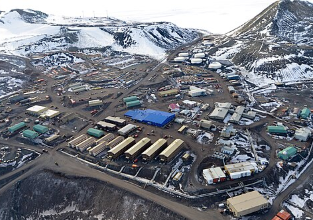 Mc Murdo, Antártica.