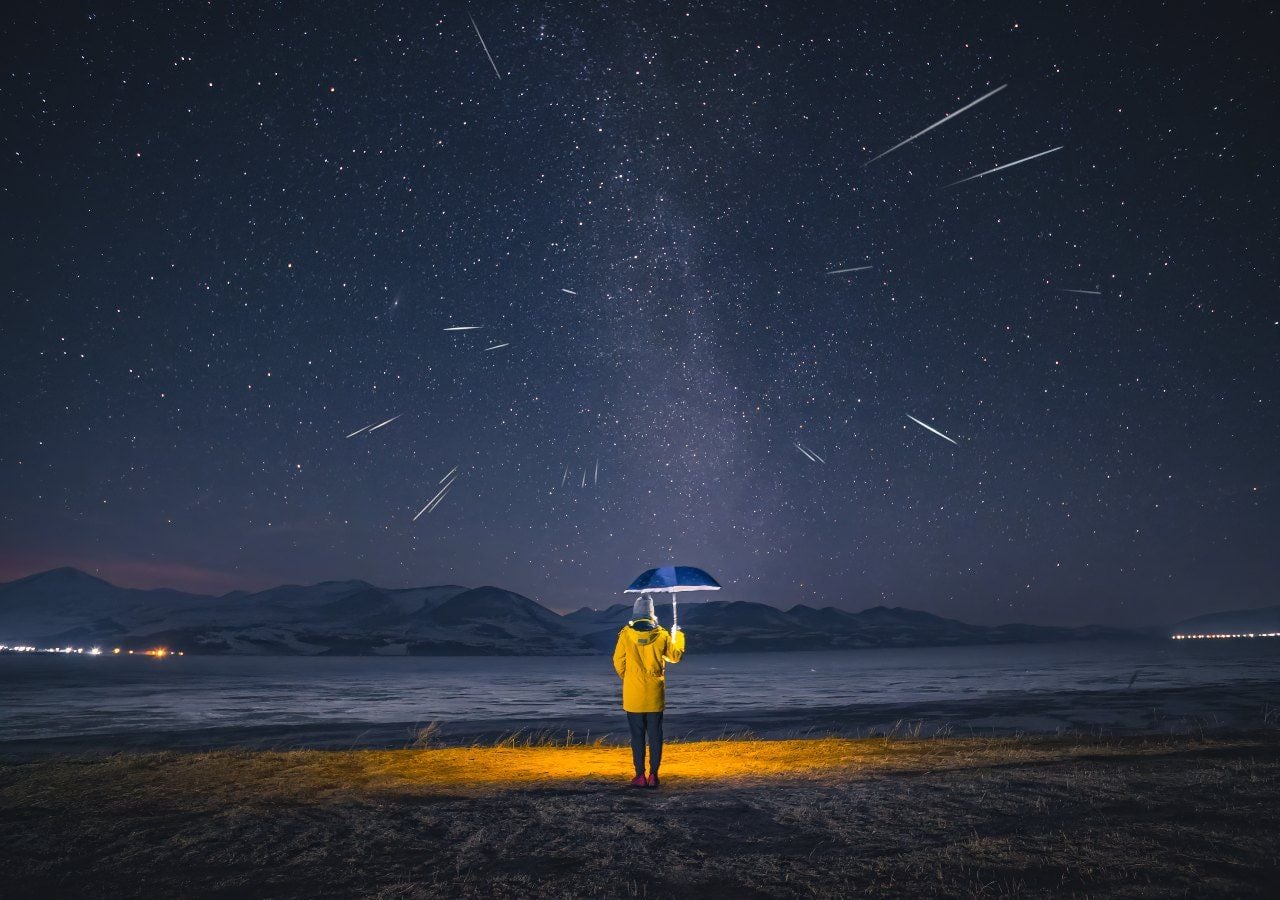 Esta chuva de estrelas será visível a partir do hemisfério sul.