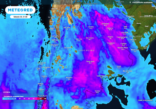 La tormenta de Santa Rosa llegaría puntual este sábado 30 con otra ciclogénesis sobre Argentina: las zonas más afectadas