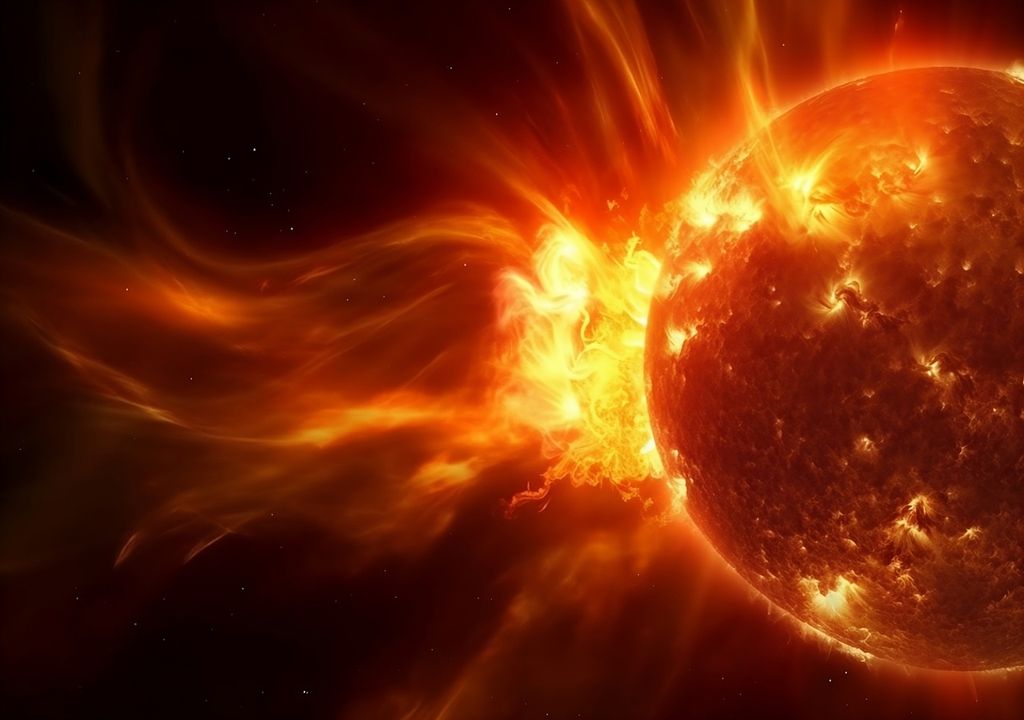 Tormenta solar más grande de la historia