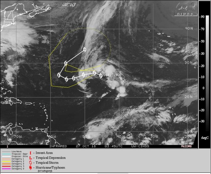 La Tormenta Subtropical Oscar Se Ha Formado En El Atlántico