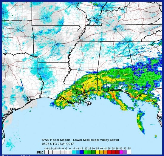 La Tormenta Tropical Cindy Amenaza A La Costa Caribeña De Los Eeuu La Tormenta Tropical Cindy Amenaza A La Costa Caribeña De Los Eeuu
