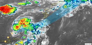 La tormenta tropical Claudette tocó tierra en la costa central del GdM