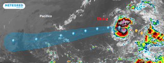 La tormenta tropical Dora camino de ser un huracán