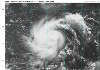 La tormenta tropical Felicia podría llegar a ser un huracán
