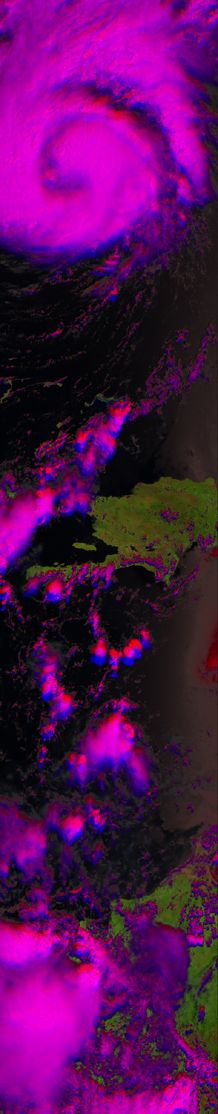 La tormenta Tropical Jeanne, golpea a la República Dominicana y Haití