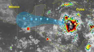La tormenta tropical Lisa se dirige a América Central y sur de México