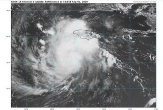 La tormenta tropical Nana se ha formado en la zona caribeña