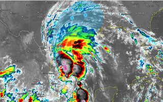 La tormenta tropical Nicholas amenaza a Texas y a Luisiana