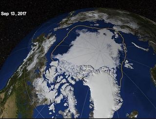 La variabilidad natural del clima explica casi la mitad de la pérdida de hielo en el mar Ártico