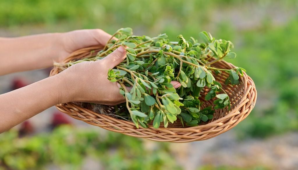 Pese a su pequeño tamaño, la verdolaga concentra nutrientes comparables a algunas verduras cultivadas tradicionalmente.