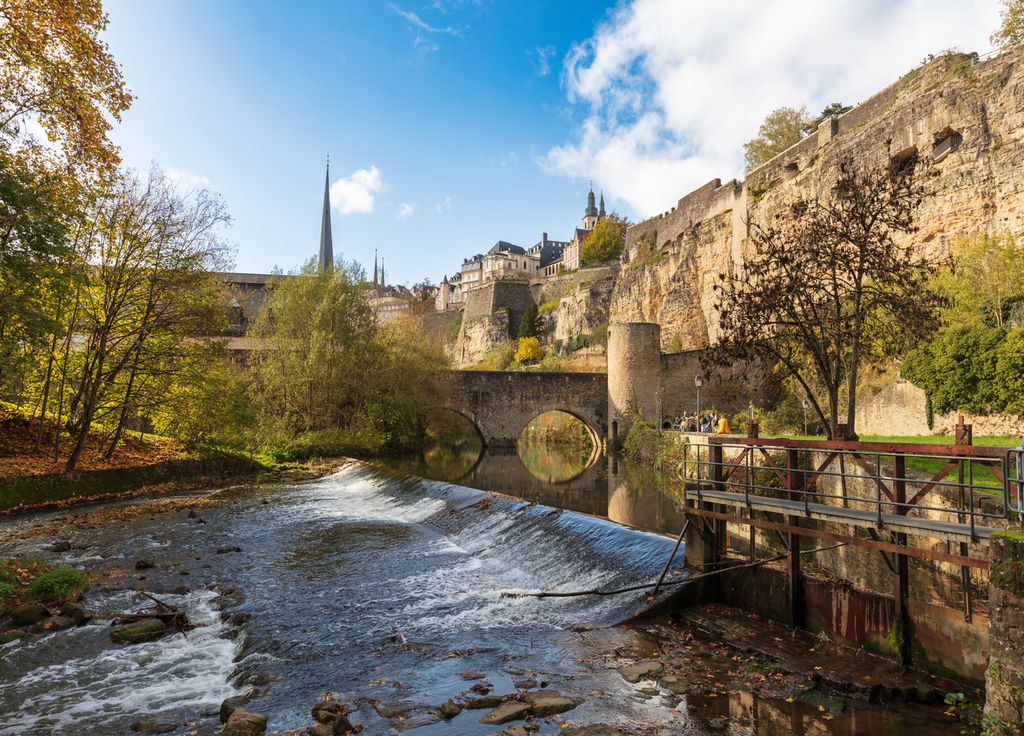 La Pétrusse est un ruisseau du Luxembourg