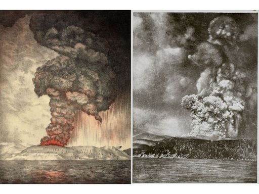 Hasta qué punto puede cambiar el mundo una erupción volcánica? El caso del Krakatoa