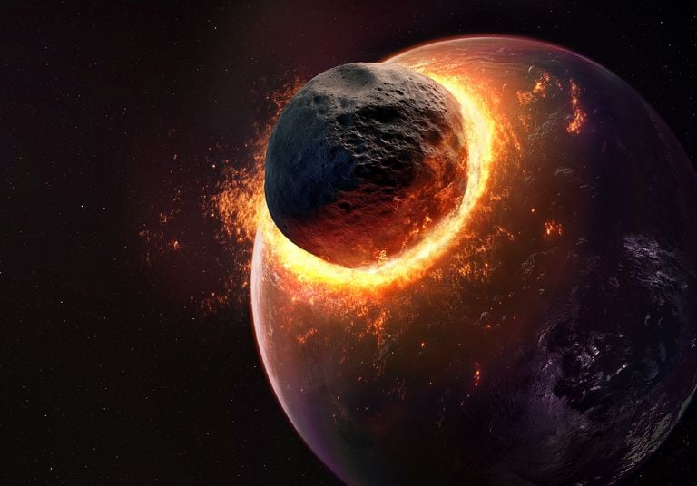 La violenta historia detr&aacute;s del origen de la Luna seg&uacute;n la ciencia moderna