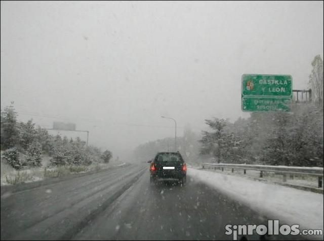 La “Kedada” De Aficionados Del 16N:visita Al Inm Reportaje Fotográfico ( I ) FOTO 11: Nevada en la salida del Túnel de Guadarrama (Cara Norte)