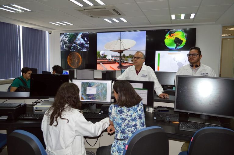 Laboratorio Nacional de Observación de la Tierra. Foto: IG Laboratorio Nacional de Observación de la Tierra. Foto: IG