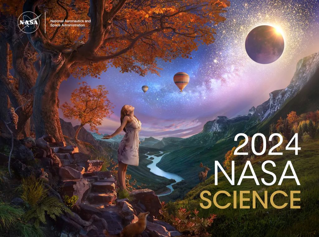 calendário NASA 2024