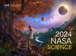 Lançamento oficial do calendário NASA 2024 traz imagens fantásticas e misteriosas do universo