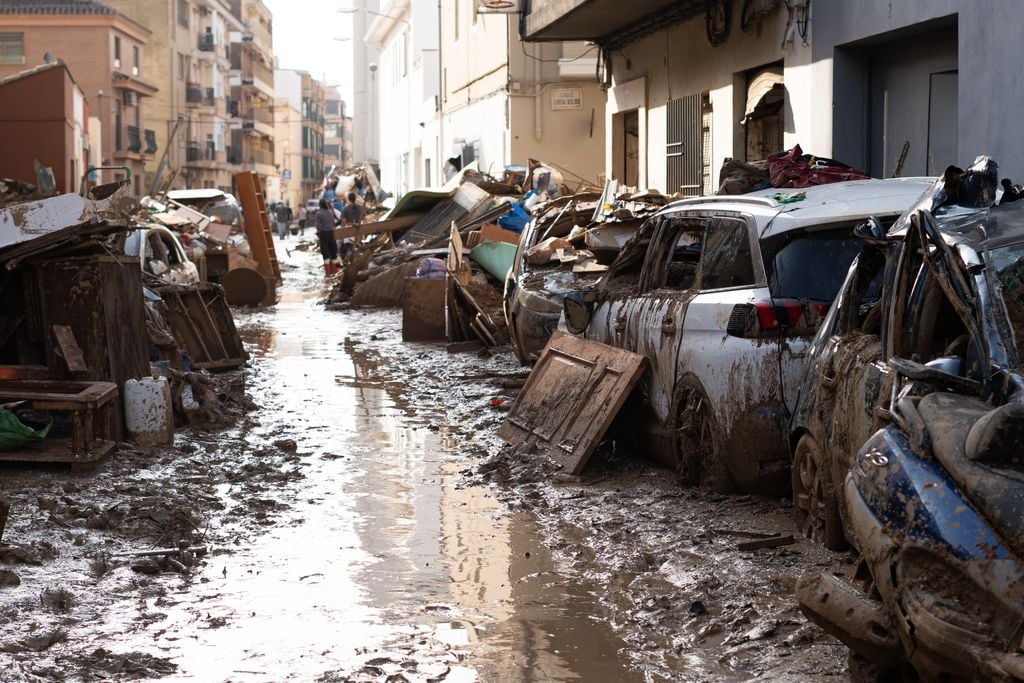 Unwetter Wie schon vor zwei Jahren war die Region Valencia besonders stark von den Unwettern am betroffen