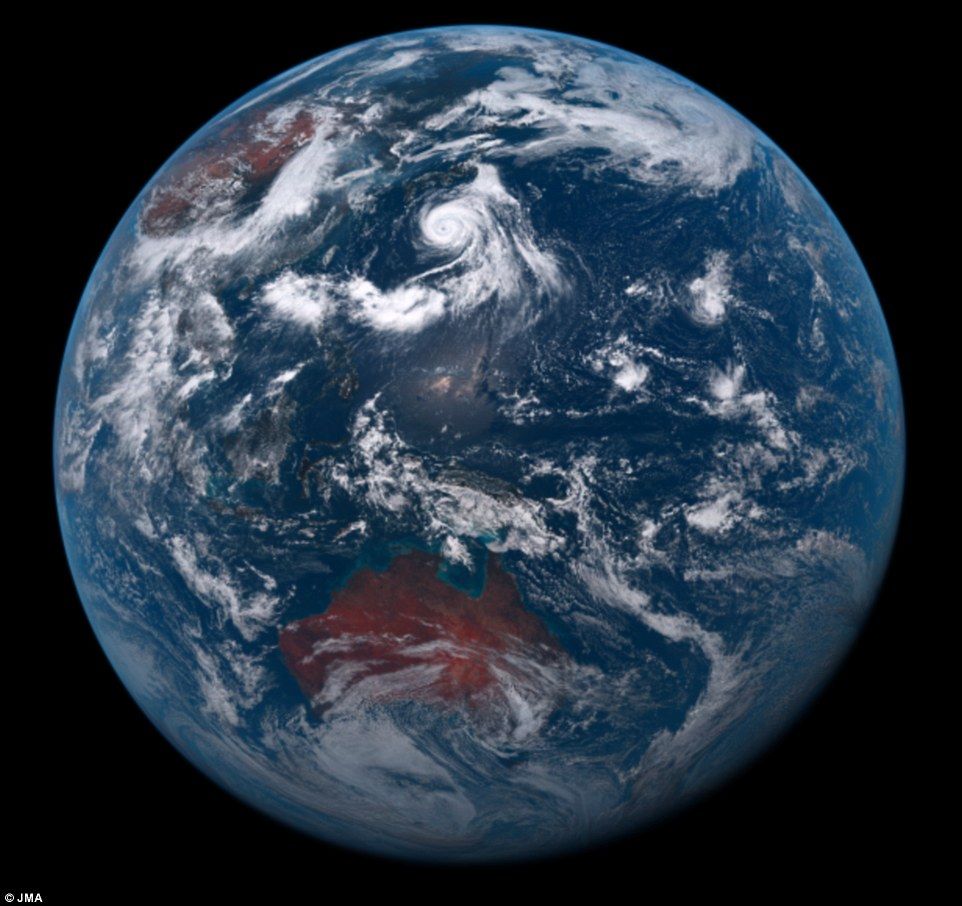 Campo de visión de los satélites japoneses de tipo Himawari Campo de visión de los satélites japoneses de tipo Himawari