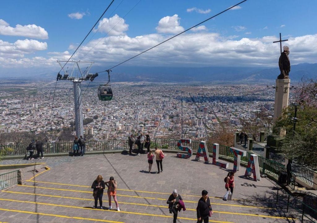Teleférico San Bernardo en Salta