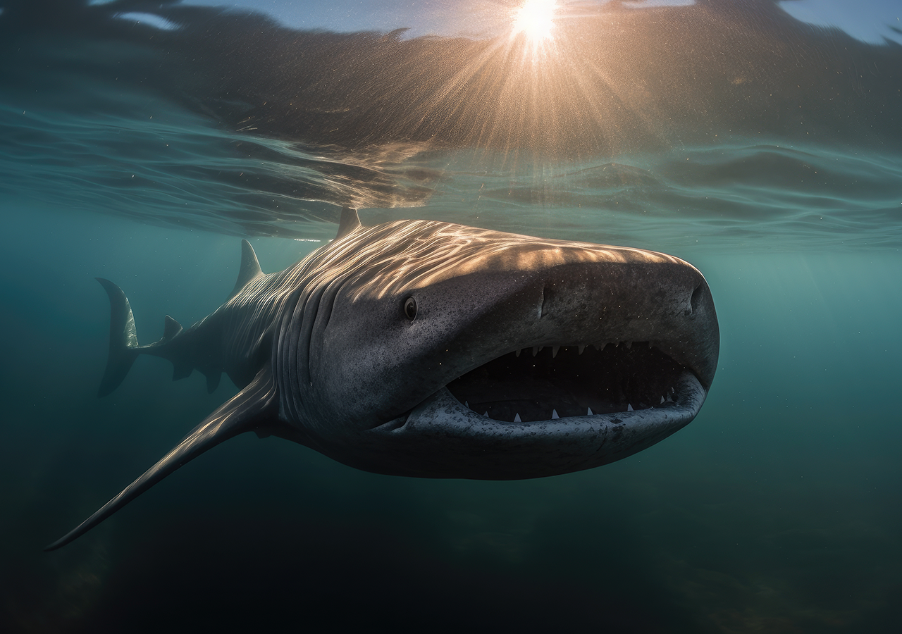 basking sharks are dangerous