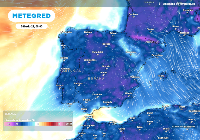 Las 21 ciudades en el foco por el hielo: a qué hora se registrarán las temperaturas más bajas mañana