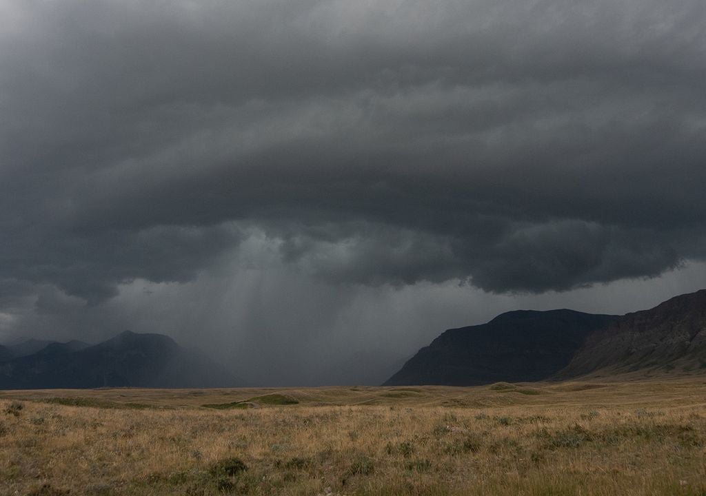 Lluvia en la sierra