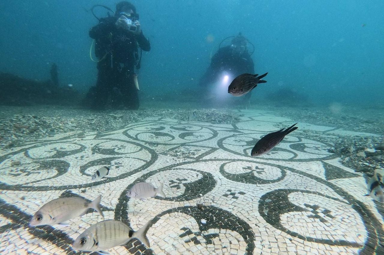 Ciudad Baia del Imperio Romano. Créditos: AFP.
