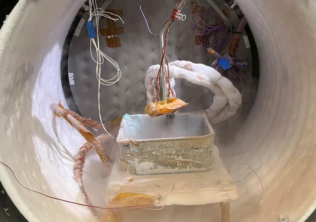 Arañas de Marte planeta rojo