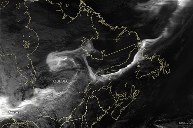 Las Auroras Iluminan Los Cielos De Norte America Las Auroras Iluminan Los Cielos De Norte America