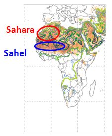 Fig. 4. Norte de África.