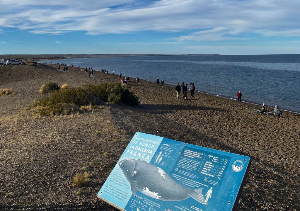 Las Canteras, playa en Chubut Las Canteras, playa en Chubut