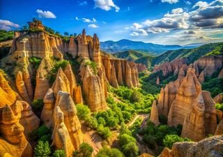 El paisaje de Marte que la lluvia esculpi&oacute; a una hora de Madrid