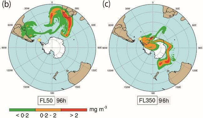 Las Cenizas De Los Volcanes De La Antártida Pueden Afectar Al Tráfico Aéreo