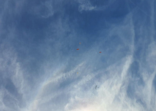 Las estelas que los aviones dejan en las nubes tambi&eacute;n calientan el planeta