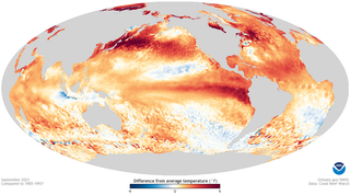 Las fuertes señales del fenómeno de El Niño en octubre de 2023 y más allá