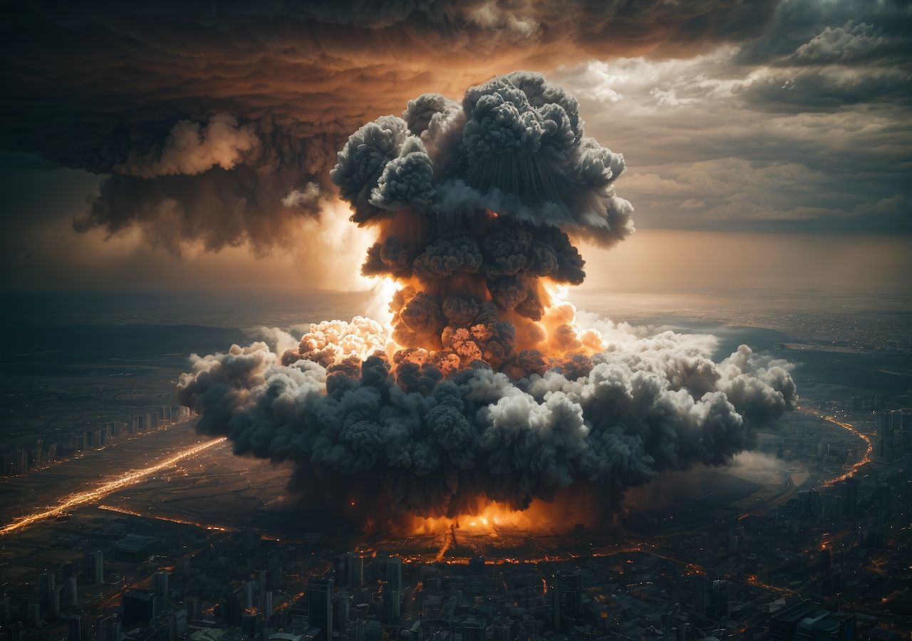 Los bombardeos, es la forma militar más cruel e inconscientes de destruir al ambiente.