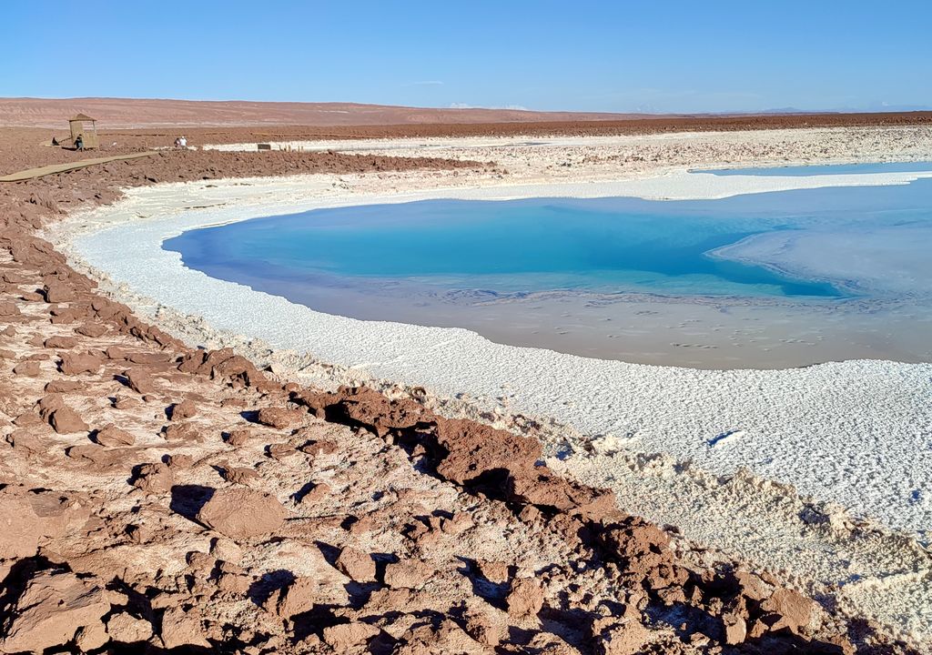 Lagunas de Baltinache, Desierto de Atacama. Lagunas de Baltinache, Desierto de Atacama.