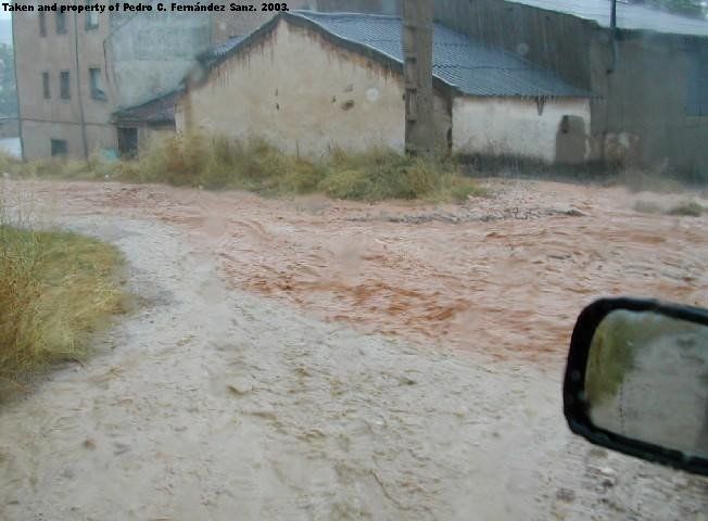 Las Inundaciones De Arcos De Jalón En El Verano Del 2003