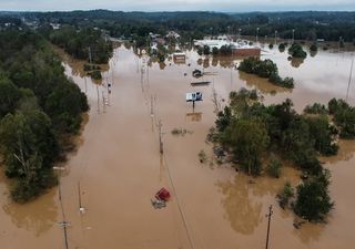 Las inundaciones producidas por el huracán Helene fueron más graves asociadas al cambio climático