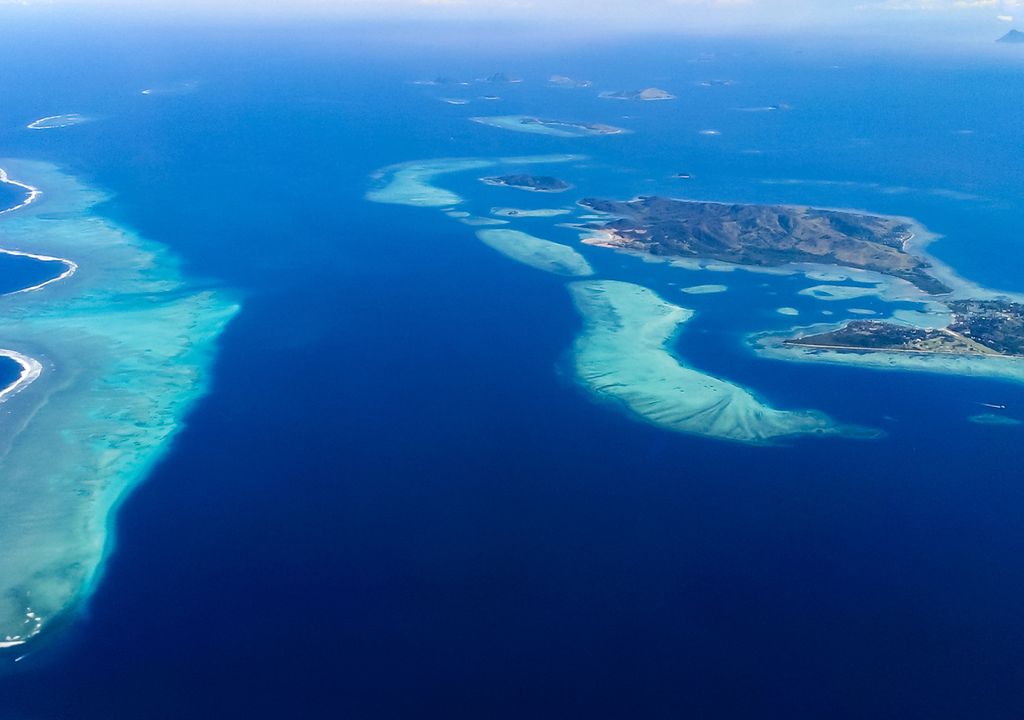 Îles Mamanuca, Fidji. Certaines îles pourraient disparaître dans quelques années.