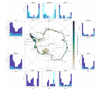 Las lluvias antárticas podrían aumentar hasta el 2100
