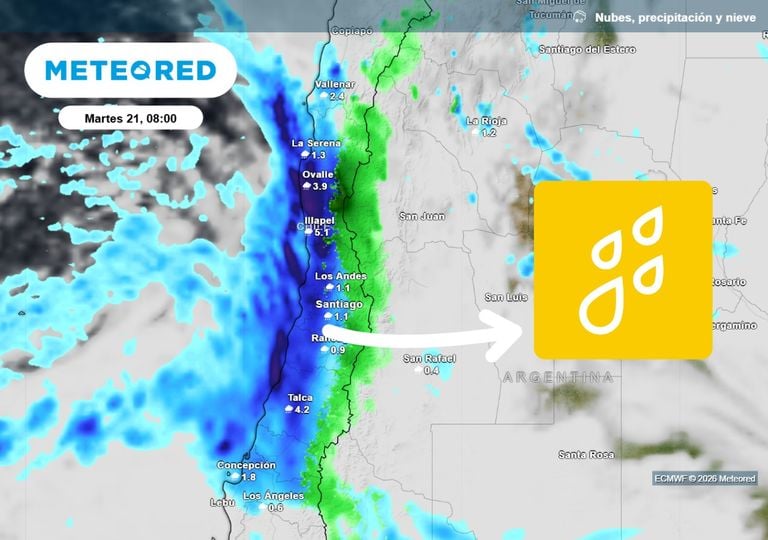 Las lluvias no terminan en la Regi&oacute;n Metropolitana: otro frente con r&iacute;o atmosf&eacute;rico llegar&aacute; la pr&oacute;xima semana