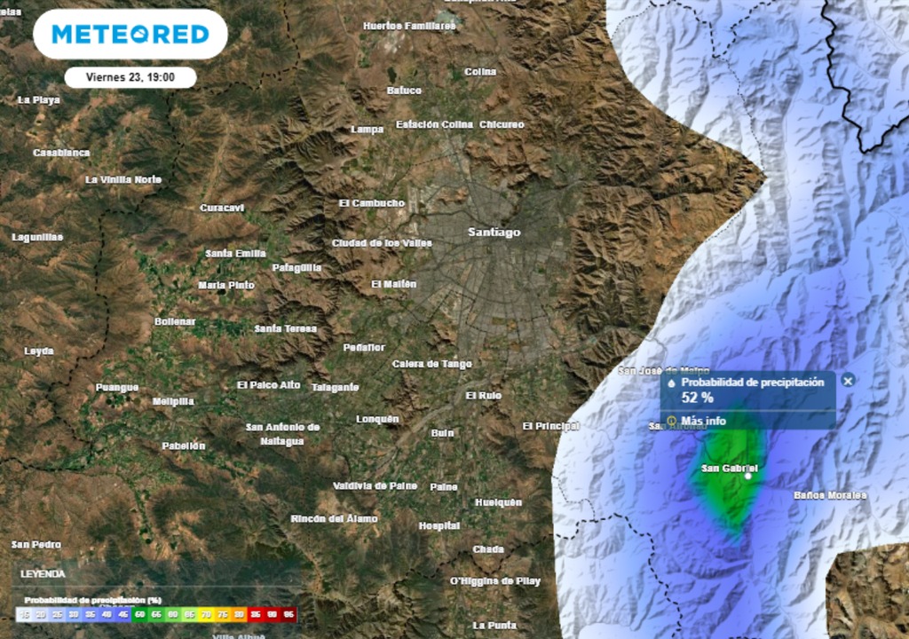 Probabilidad de precipitaciones